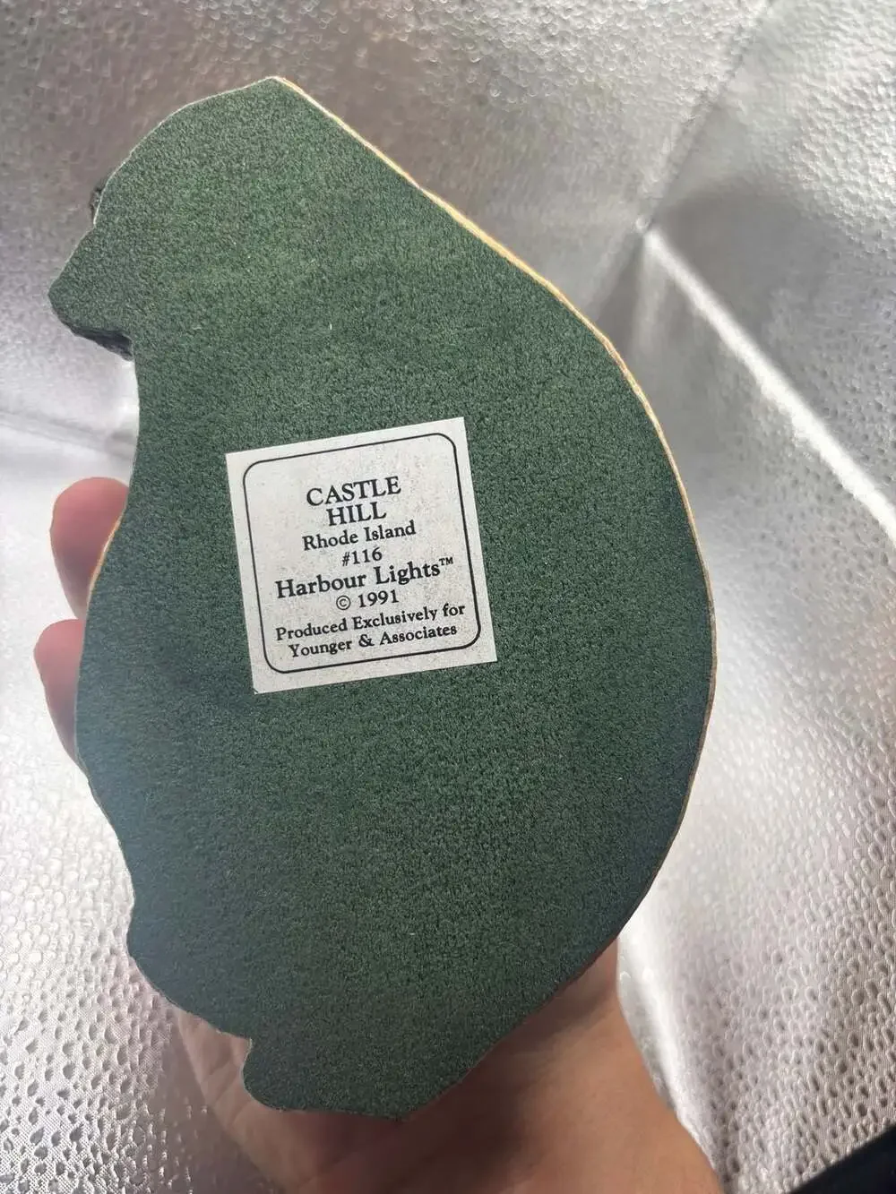 Harbour Lights Castle Hill Rhode Island Lighthouse Figurine #116